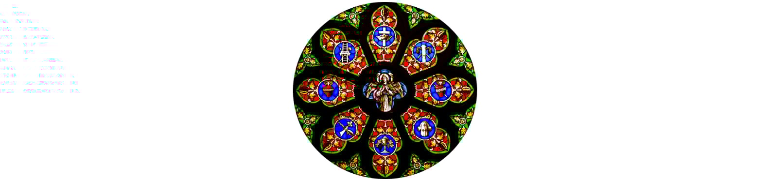 Stained Glass rose window