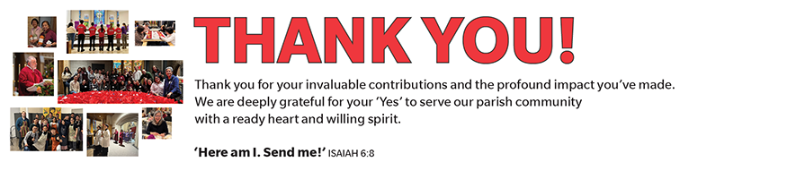 Thank You Volunteers