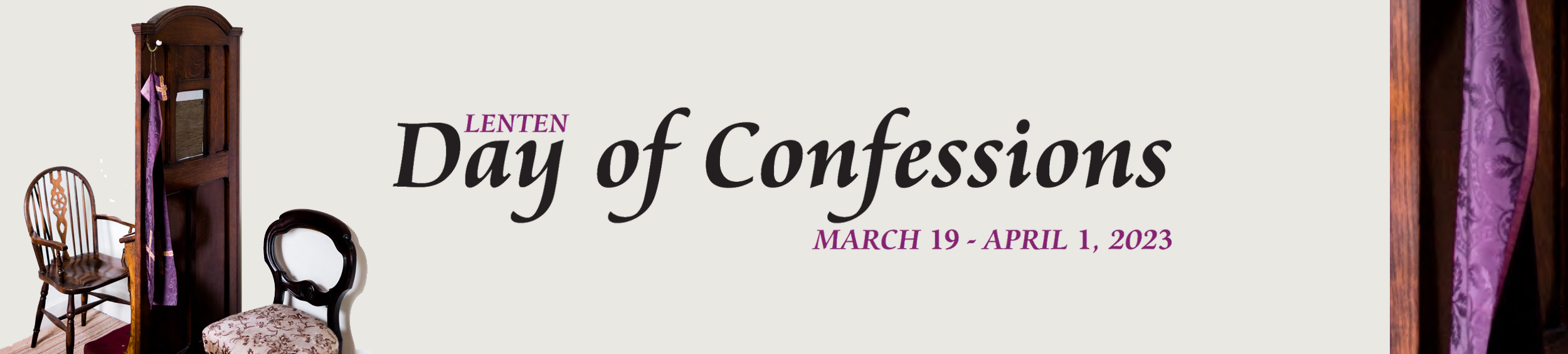 Lenten Day of Confessions